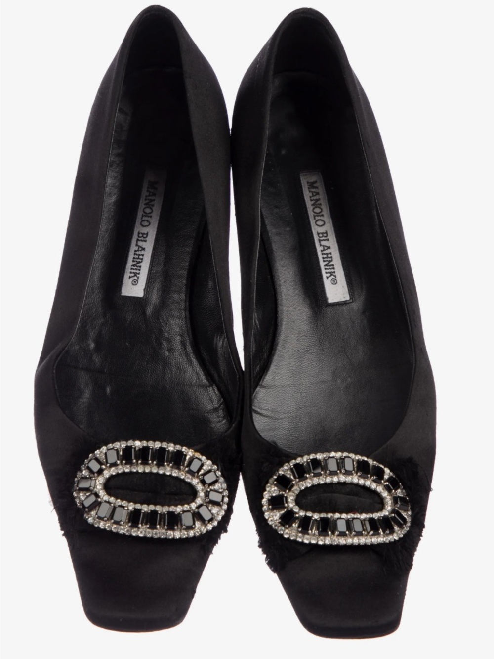 Manolo Blahnik Hangisi Fringe Flats